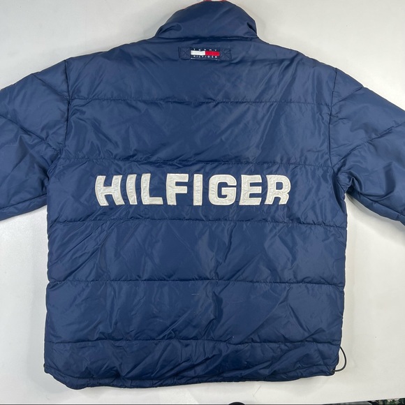 Vintage 90's Tommy Hilfiger Down Puffer Jacket - Picture 1 of 8